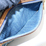 Louis Vuitton Monogram Denim Pochette Plat Pouch M95007