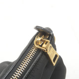 Prada Logo Nylon Leather 2Way Bag Hand Bag NERO Black BN2106