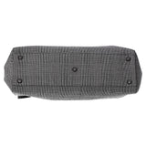 Dior Large Lady Dior Houndstooth Print Hand Bag in Canvas