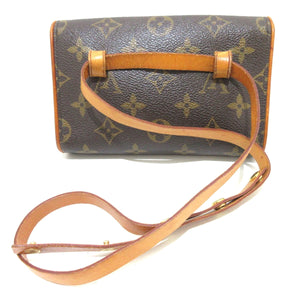 Louis Vuitton Pochette Florentine  Canvas Clutch Bag