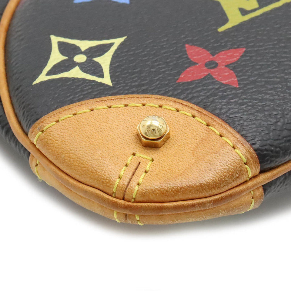 Louis Vuitton Milla  Canvas Clutch Bag