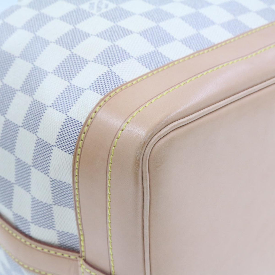 LOUIS VUITTON Damier Azur Noe Shoulder Bag N42222 LV  21577A