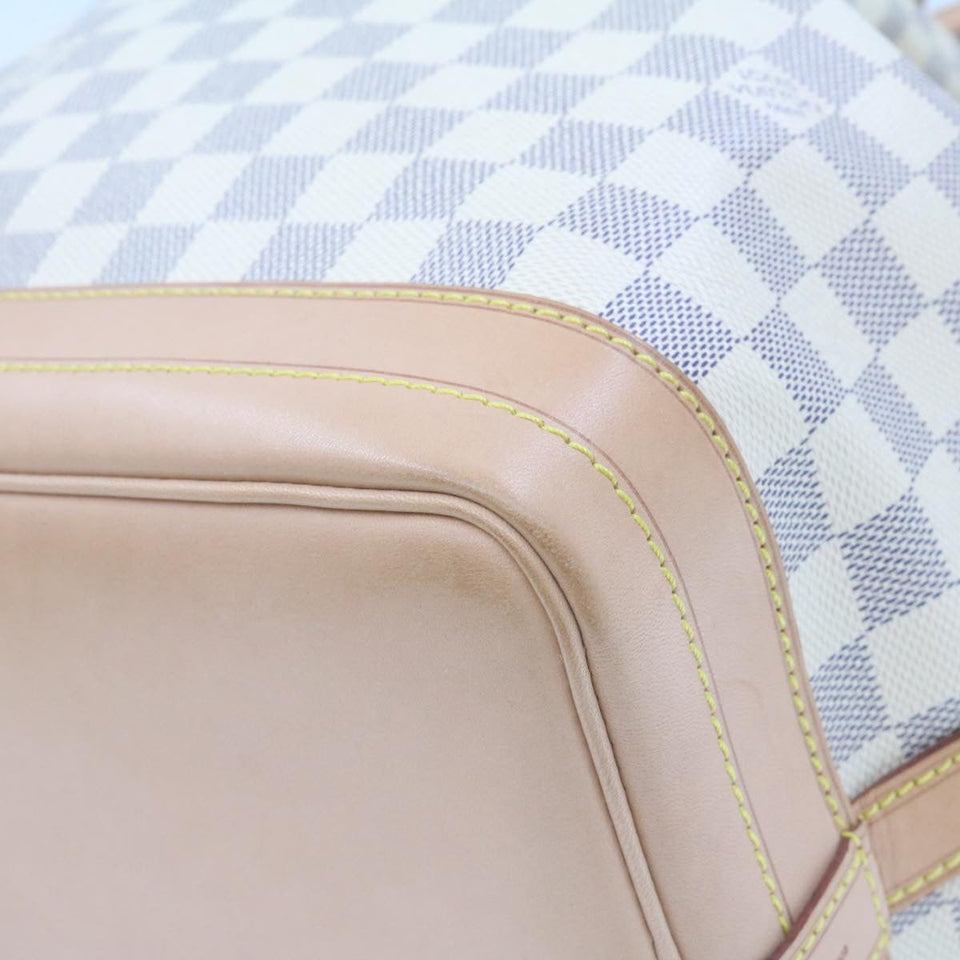 LOUIS VUITTON Damier Azur Noe Shoulder Bag N42222 LV  21577A