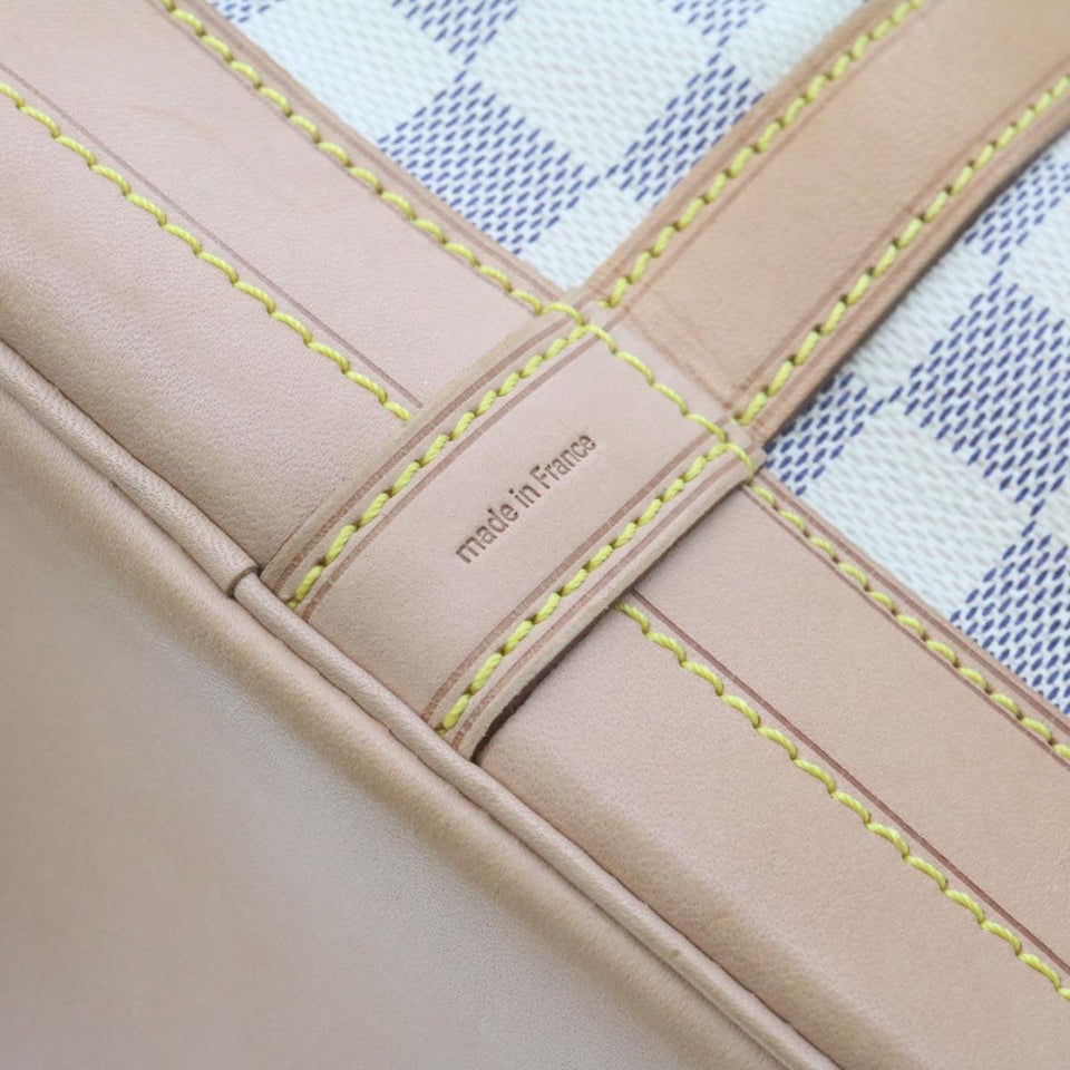 LOUIS VUITTON Damier Azur Noe Shoulder Bag N42222 LV  21577A