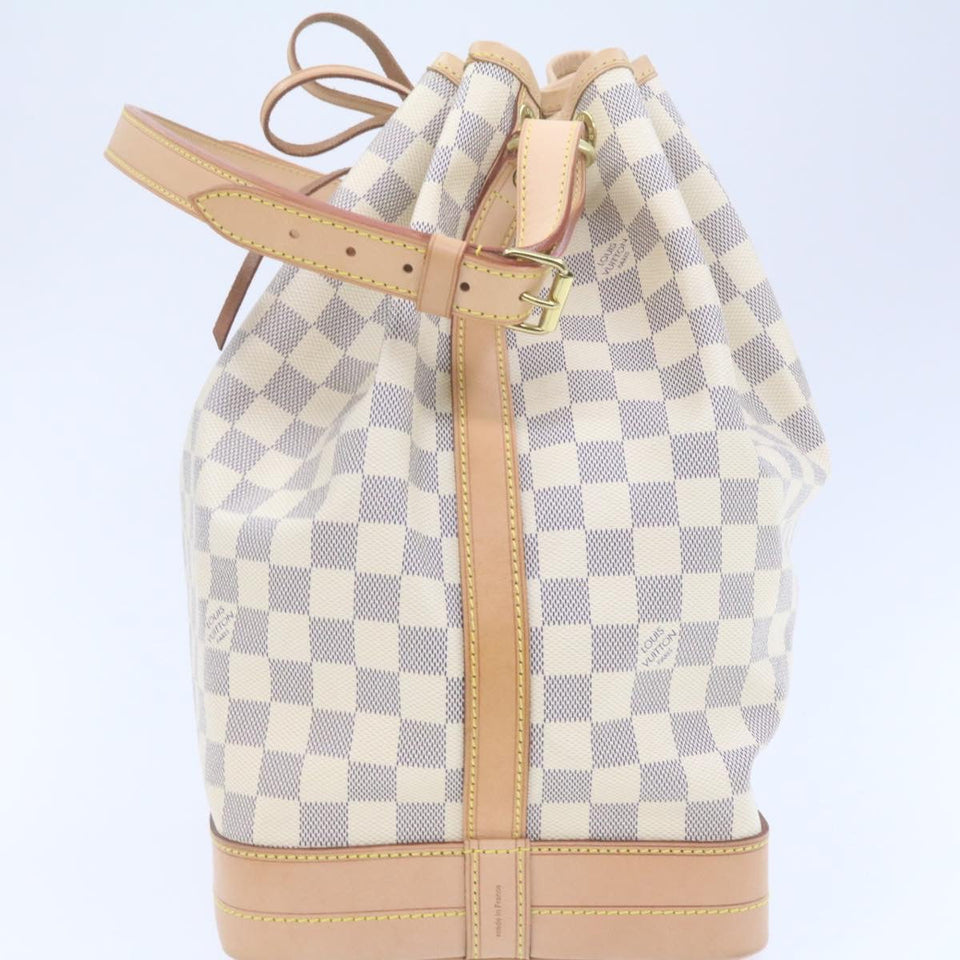 LOUIS VUITTON Damier Azur Noe Shoulder Bag N42222 LV  21577A