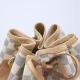 LOUIS VUITTON Damier Azur Noe Shoulder Bag N42222 LV  21577A