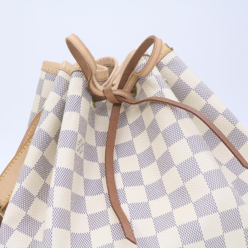 LOUIS VUITTON Damier Azur Noe Shoulder Bag N42222 LV  21577A