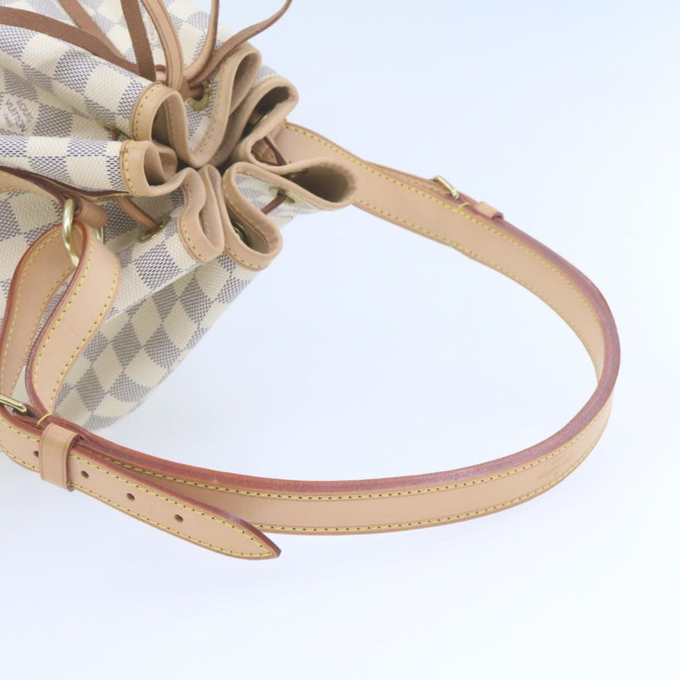 LOUIS VUITTON Damier Azur Noe Shoulder Bag N42222 LV  21577A