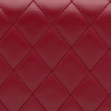 Chanel Boy Wallet on Chain Red Lambskin Gold