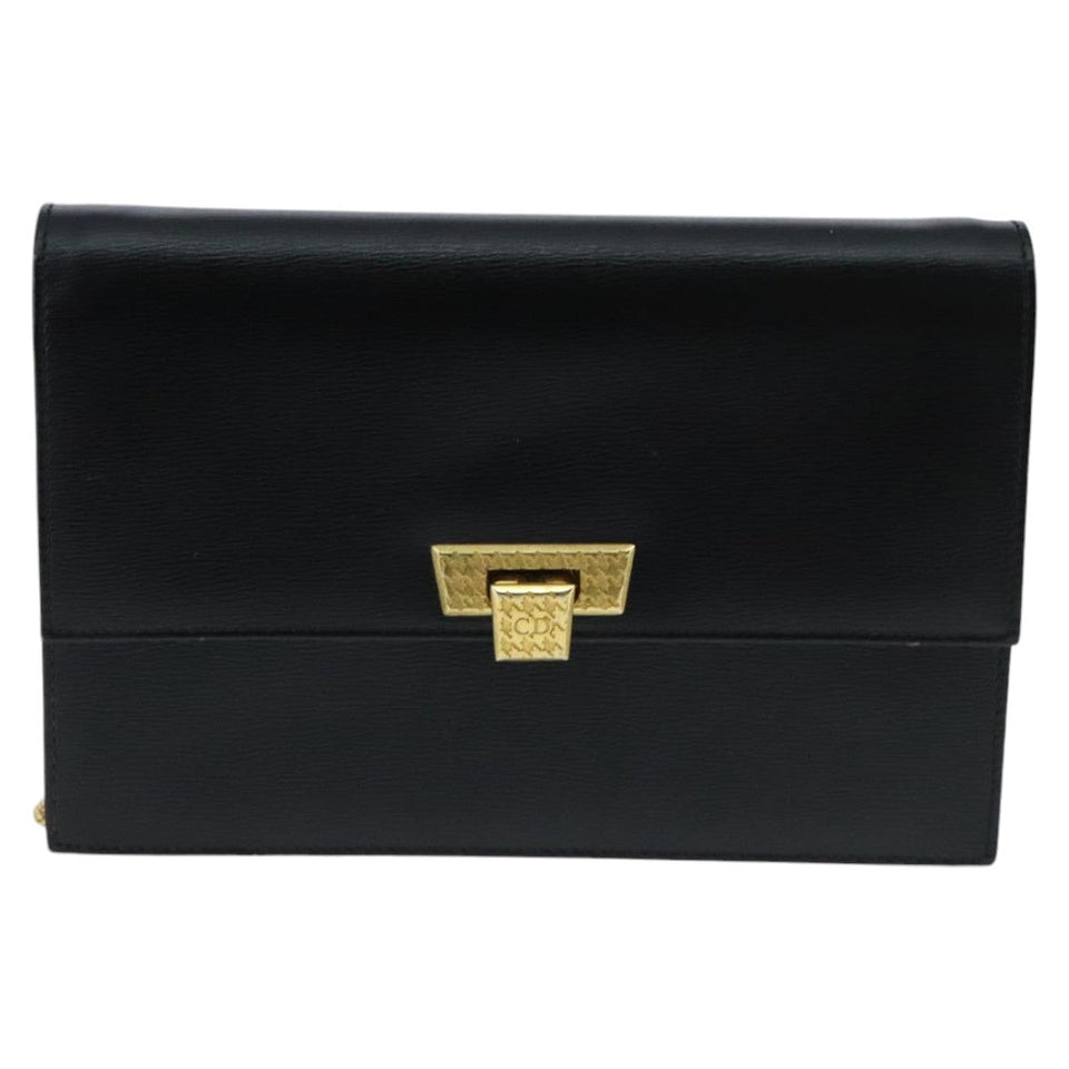 Dior  Leather Shoulder Bag