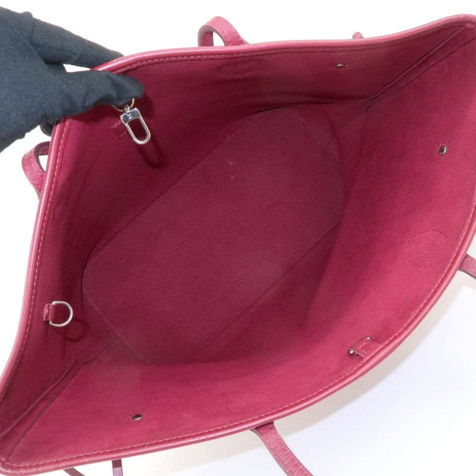Louis Vuitton Epi Neverfull MM Shoulder Bag Fuchsia M40882