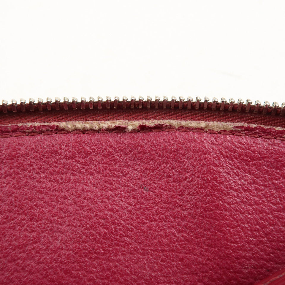 Louis Vuitton Epi Pochette Cosmetic Pouch Fuchsia M60410