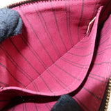 Louis Vuitton Monogram Pouch For Neverfull PM Brown Fuchsia