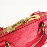 Louis Vuitton Monogram Vernis Alma BB 2Way Bag Rose Indien M91771