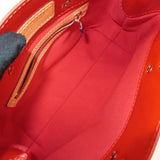 Louis Vuitton Monogram Vernis Lead PM Hand Bag M91088 Rouge