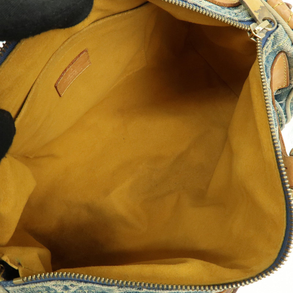 Louis Vuitton Monogram Denim Neo Speedy Boston Bag Blue M95019