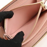 Louis Vuitton Monogram Empreinte Zippy Wallet Rose Poudre M64090