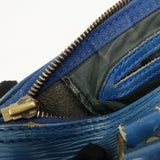 Louis Vuitton Epi Speedy 25 Hand Boston Bag Blue M43015