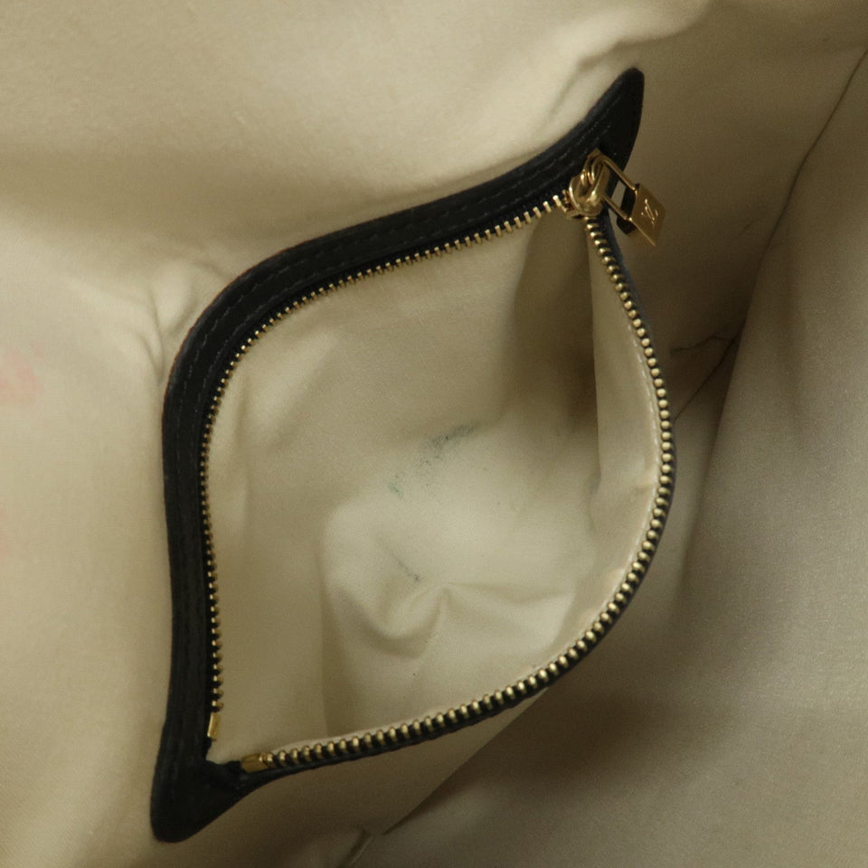 Louis Vuitton Monogram Mini Francoise Shoulder Bag Blue M92208