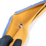 Louis Vuitton Monogram Denim Mini Zippy Wallet M95342 Blue