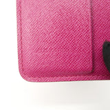Louis Vuitton Monogram Perfor Compact Zip Wallet Fuchsia M95188