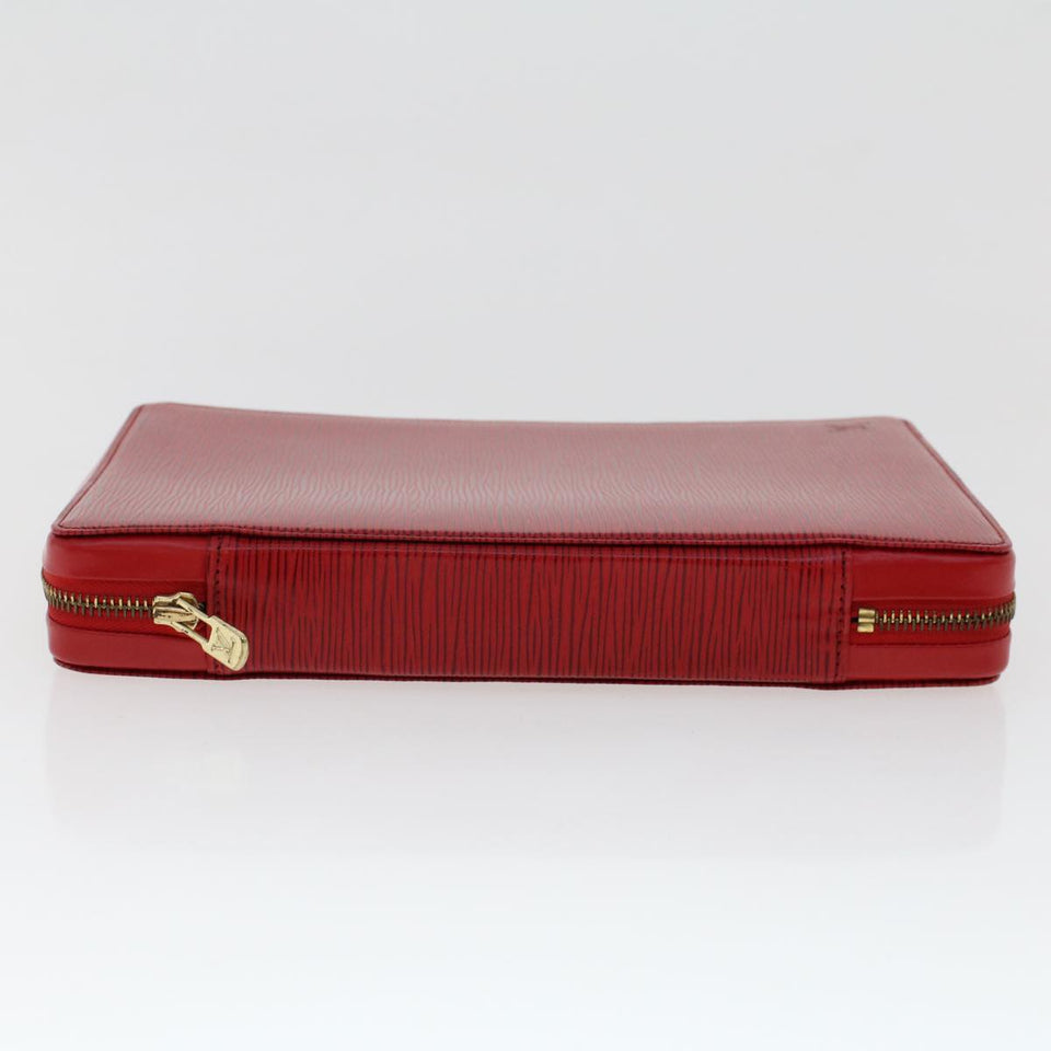 Louis Vuitton Pochette Leather Clutch Bag