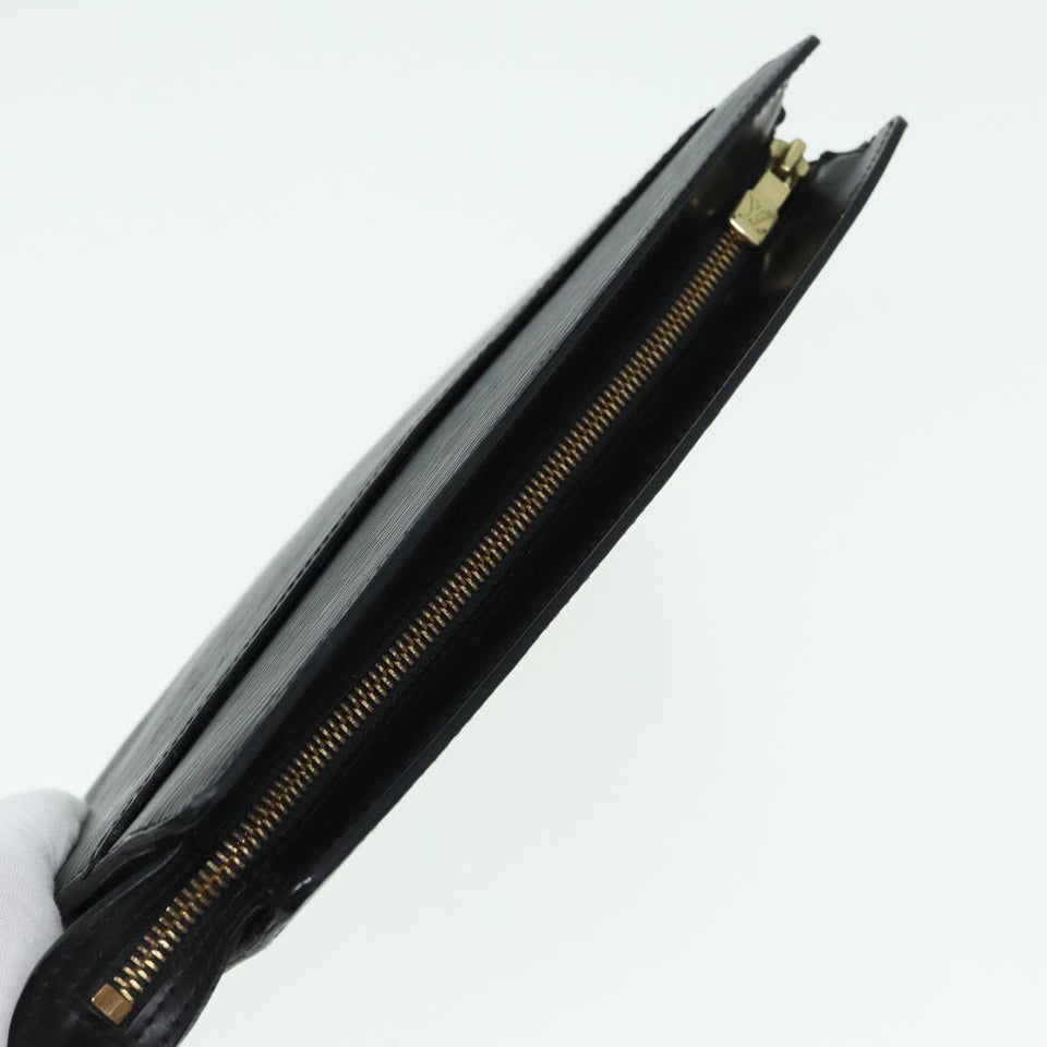 Louis Vuitton Epi Pochette Homme Clutch Bag Black Noir