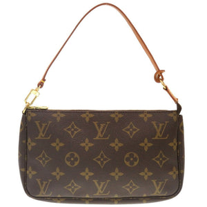 Louis Vuitton Pochette Accessoires  Canvas Clutch Bag