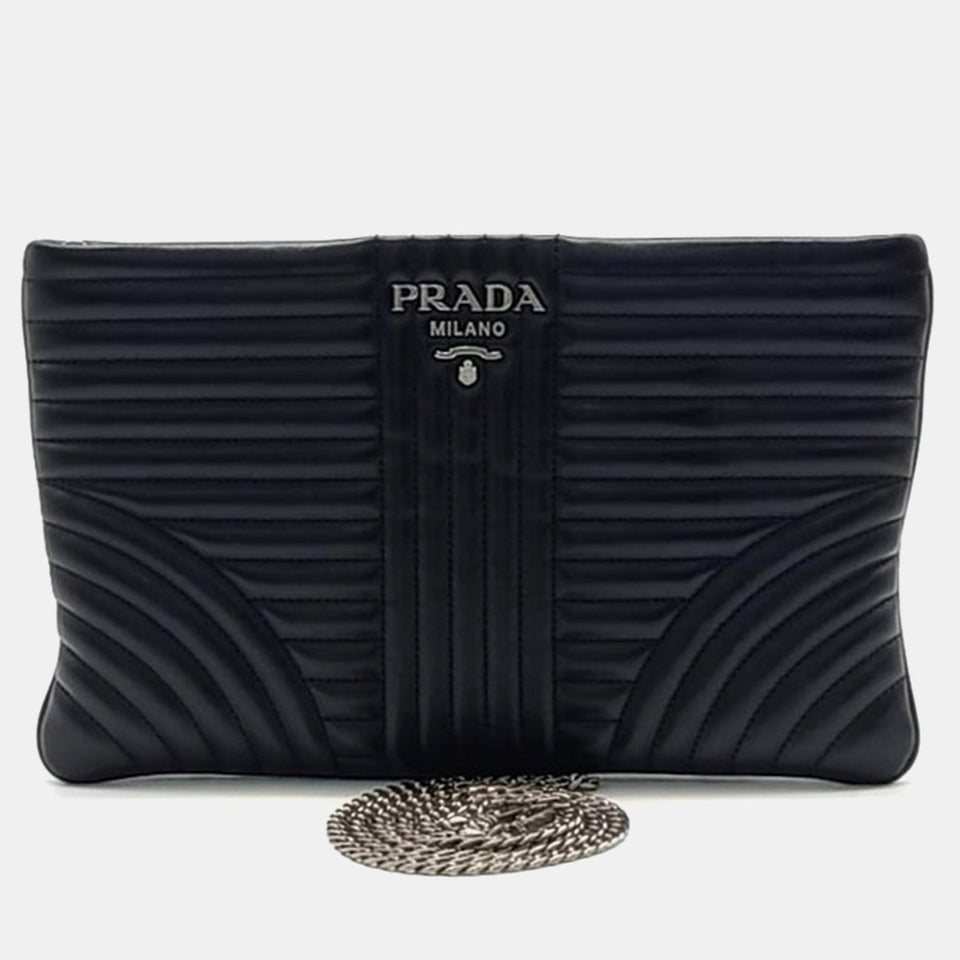 Diagram Clutch and Chain Crossbody bag