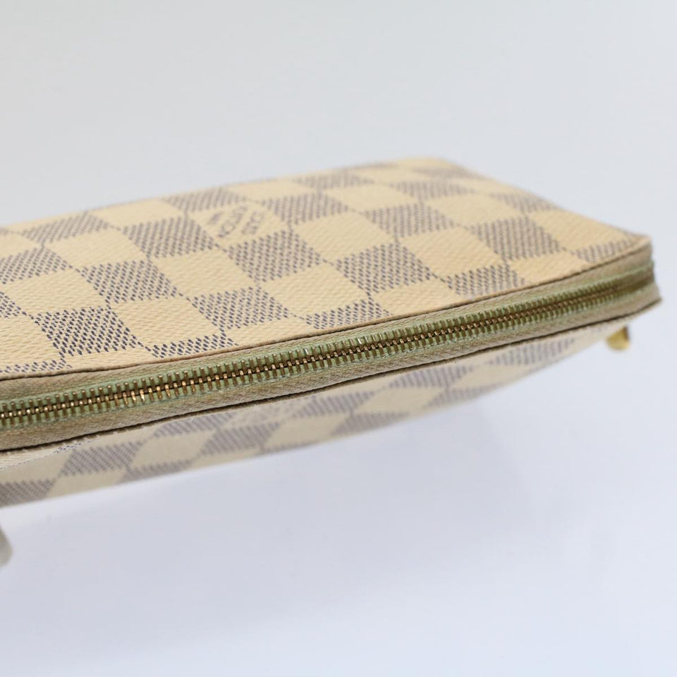 Louis Vuitton Cosmetic Pouch  Canvas Clutch Bag