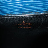 Louis Vuitton Epi Mini Saint Cloud Shoulder Bag Blue M52215