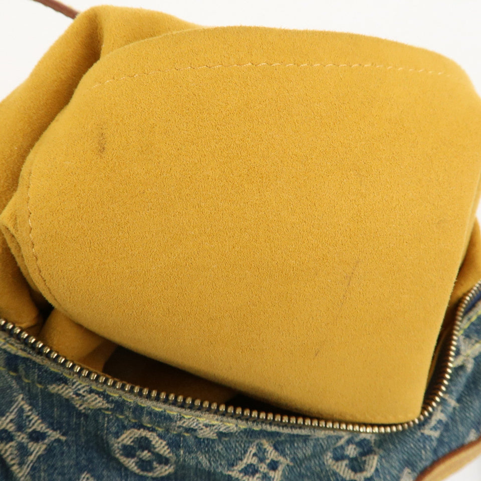 Louis Vuitton Monogram Denim Baggy PM Shoulder Bag M95049