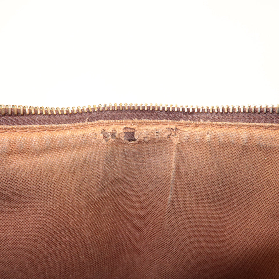 Louis Vuitton Monogram Odeon MM Shoulder Bag Brown M56389