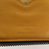 Louis Vuitton Monogram Denim Mini Zippy Wallet M95342 Blue