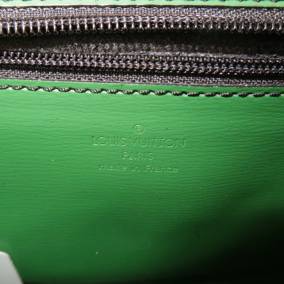Louis Vuitton Epi Pochette Arche Shoulder Bag Borneo Green M52574