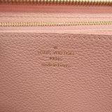 Louis Vuitton Monogram Empreinte Zippy Wallet Rose Poudre M64090