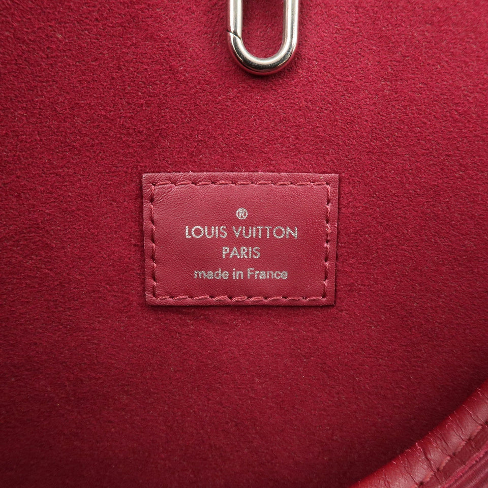 Louis Vuitton Epi Neverfull MM Shoulder Bag Fuchsia M40882