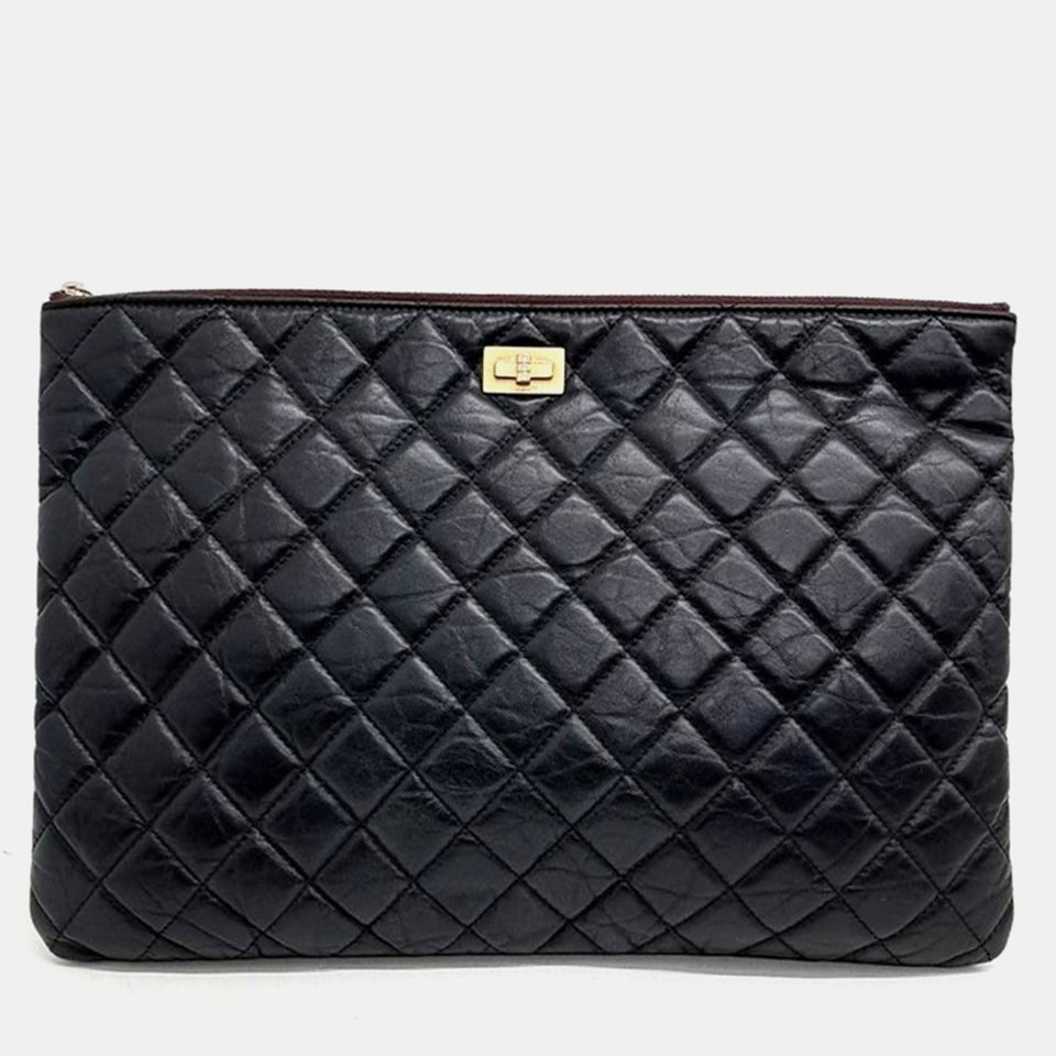 Vintage 2.55 Large Clutch