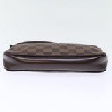 Louis Vuitton Pochette Accessoire  Canvas Clutch Bag