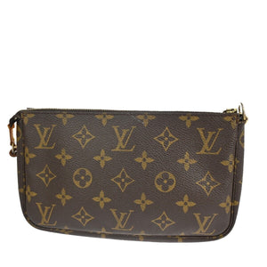 Louis Vuitton Pochette Accessoires  Canvas Clutch Bag