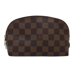 Louis Vuitton Cosmetic Pouch  Canvas Clutch Bag