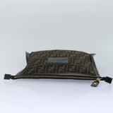 Fendi Zucca  Canvas Clutch Bag