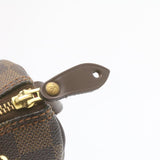 LOUIS VUITTON Damier Ebene Mini Speedy Hand Bag SP Order LV Auth 23260A