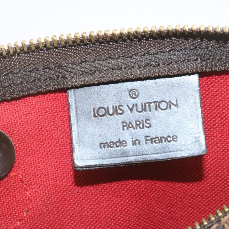 LOUIS VUITTON Damier Ebene Mini Speedy Hand Bag SP Order LV Auth 23260A