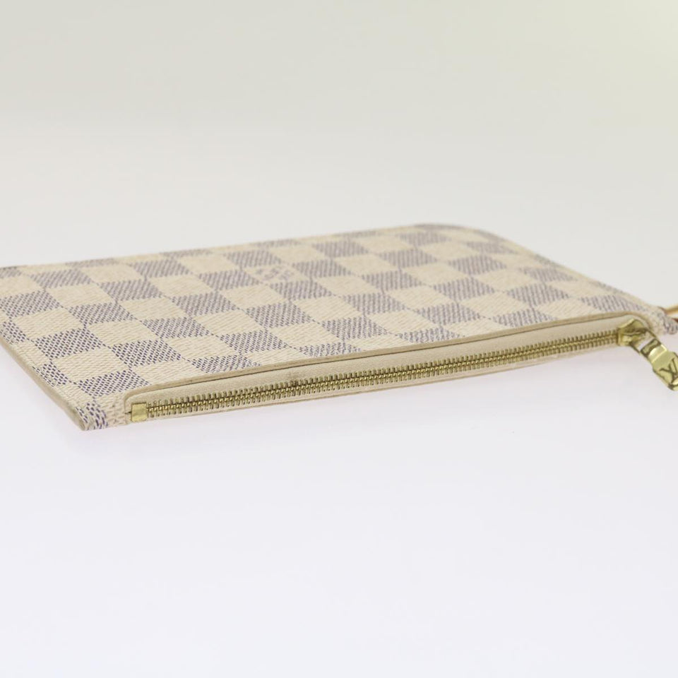 Louis Vuitton Neverfull Pouch  Canvas Clutch Bag