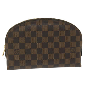 Louis Vuitton Cosmetic Pouch  Canvas Clutch Bag