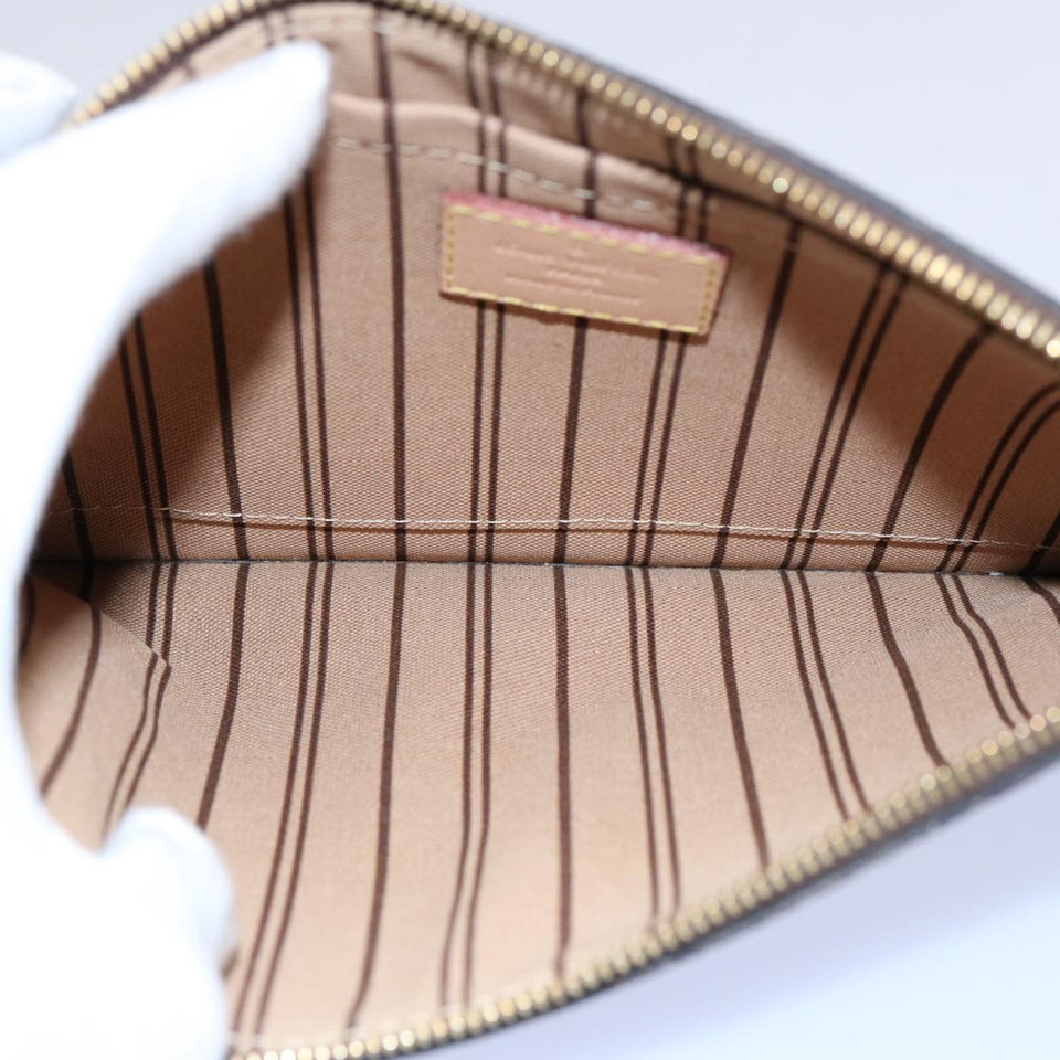 Louis Vuitton Neverfull  Canvas Clutch Bag