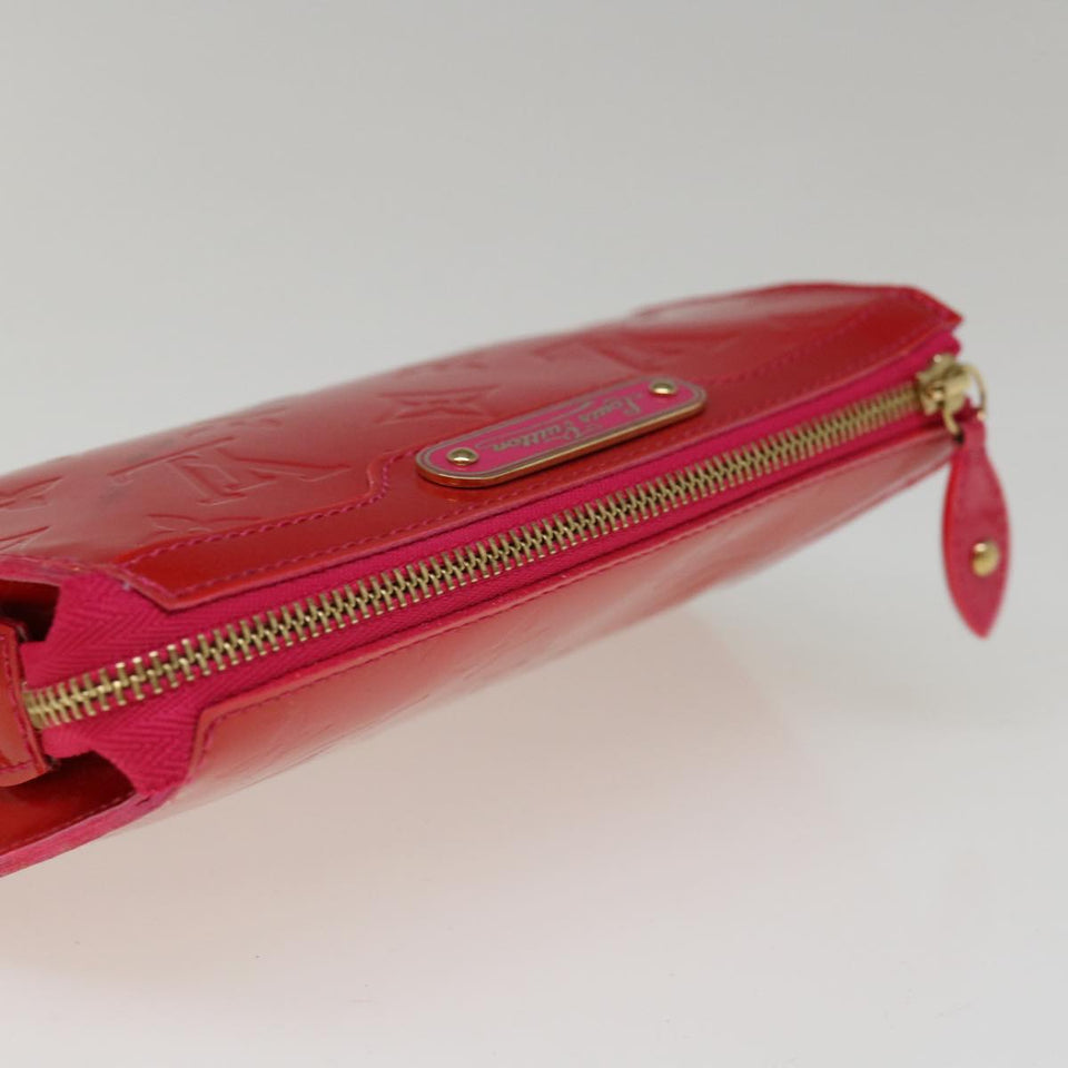 Louis Vuitton Cosmetic Pouch  Patent Leather Clutch Bag