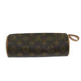 Louis Vuitton Trousse Rond  Canvas Clutch Bag