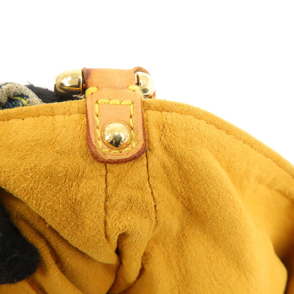 Louis Vuitton Monogram Denim Mini Pleaty Shoulder Bag M95050
